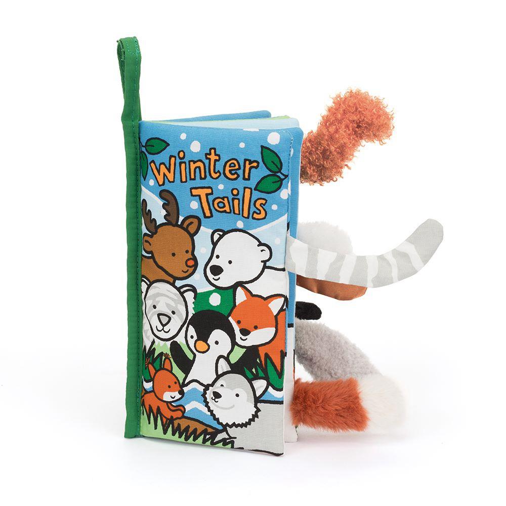 Baby & Books Jellycat Winter Tails Activity Book 22cm x 13cm x 5cm Azules | México  8027YLJEO