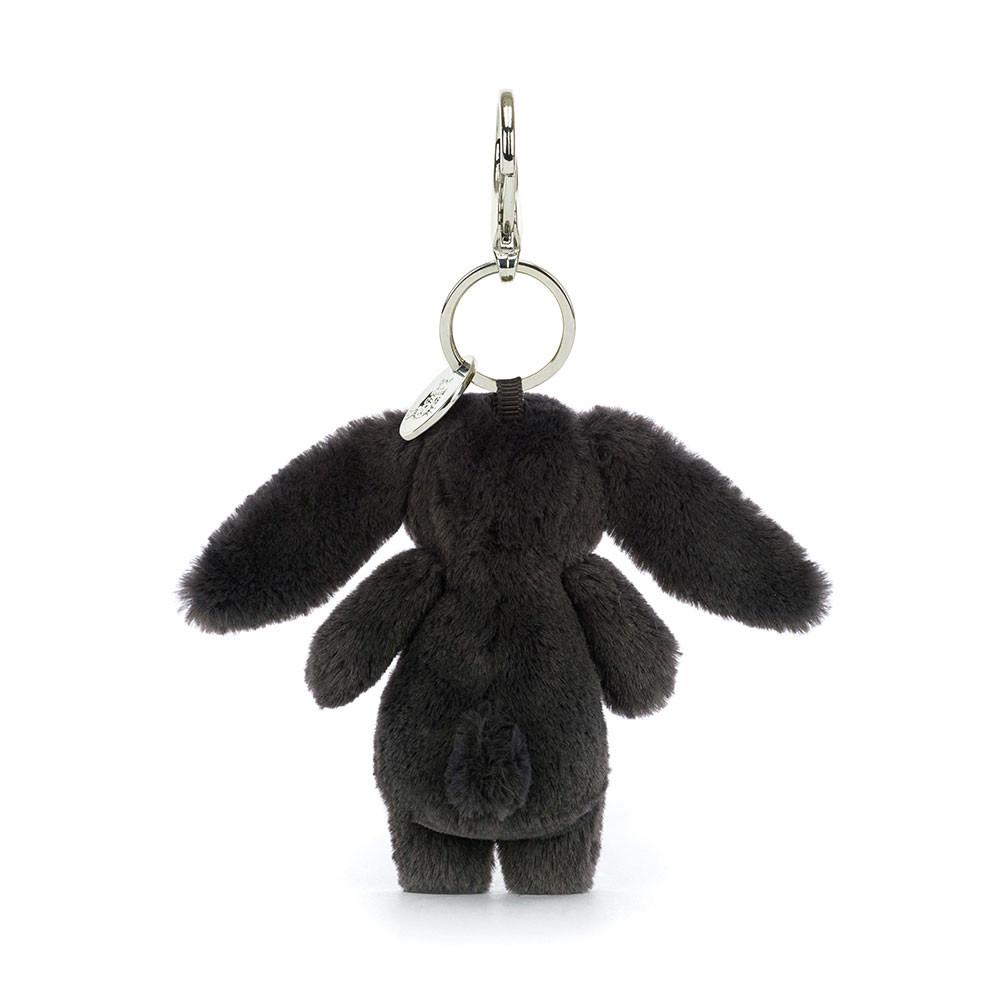 Bag Charm Jellycat Bashful Bunny Inky 15cm x 4cm x 3cm Negros | México  7359VCMSU