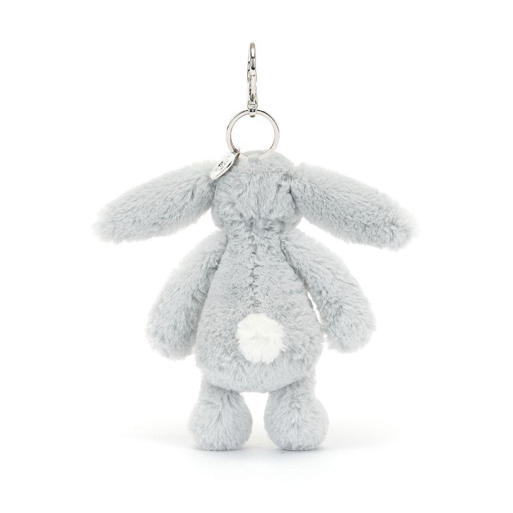 Bag Charm Jellycat Bashful Silver Bunny 15cm x 4cm x 3cm Grises | México  5912SZVNH