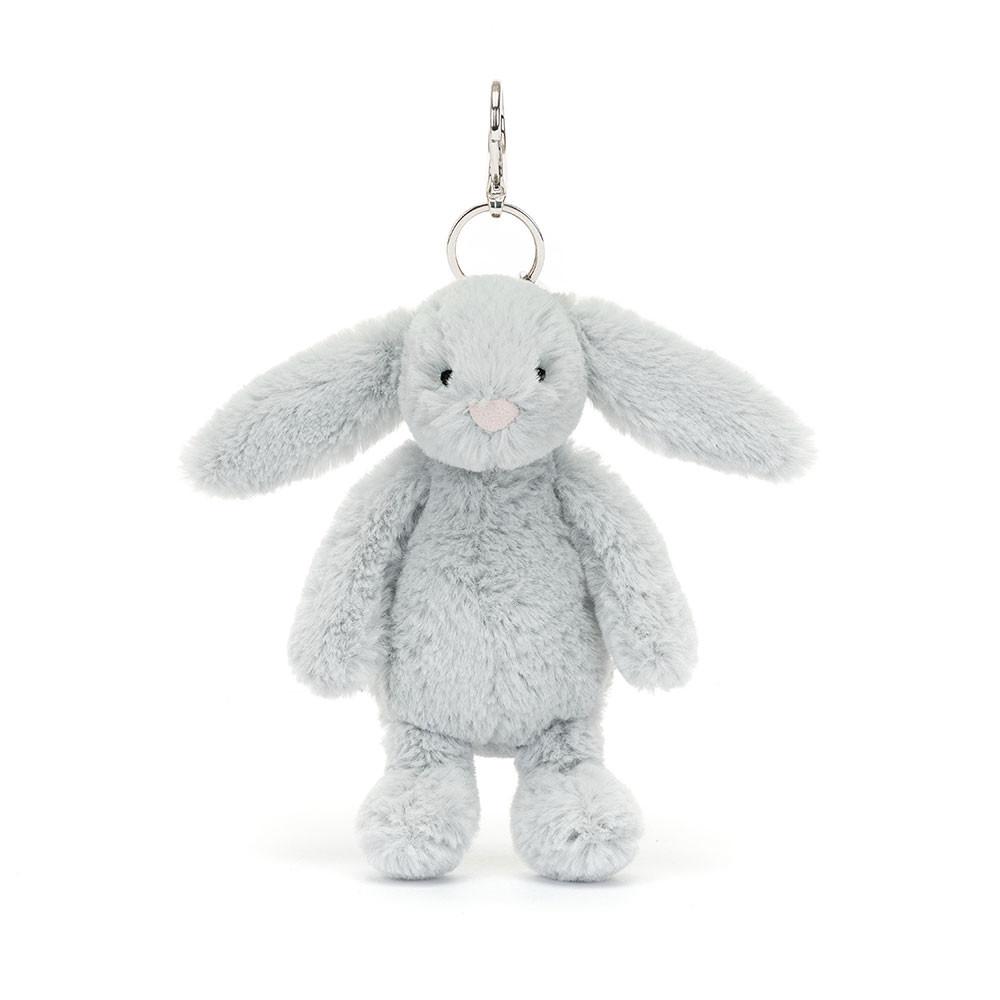 Bag Charm Jellycat Bashful Silver Bunny 15cm x 4cm x 3cm Grises | México  5912SZVNH