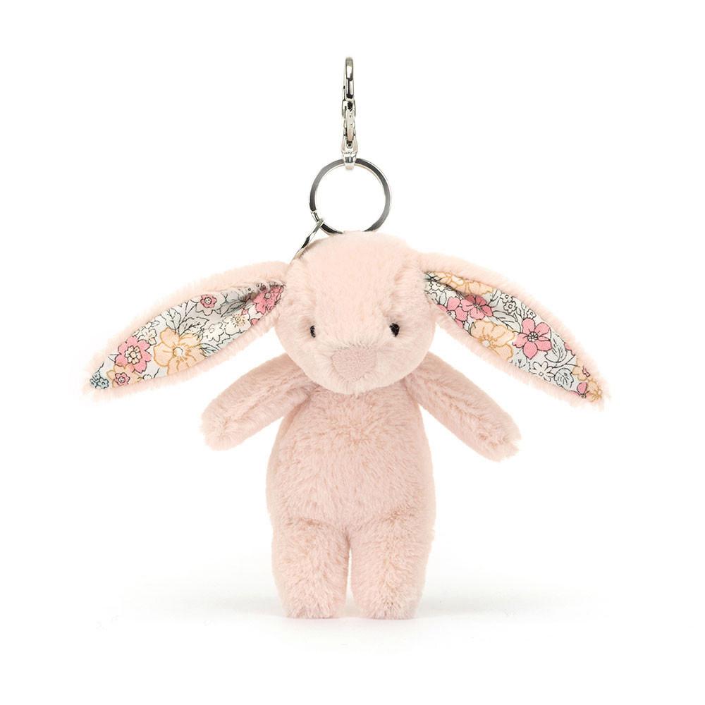 Bag Charm Jellycat Blossom Blush Bunny 17cm x 4cm x 3cm Rosas | México  4312CREOD
