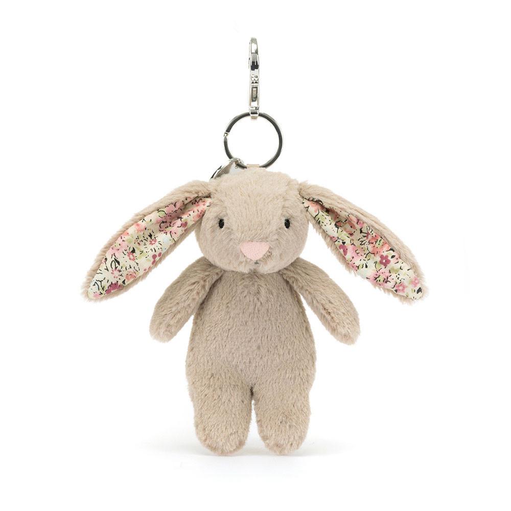 Bag Charm Jellycat Blossom Bunny 17cm x 4cm x 3cm Beige | México  4692ZCKTN