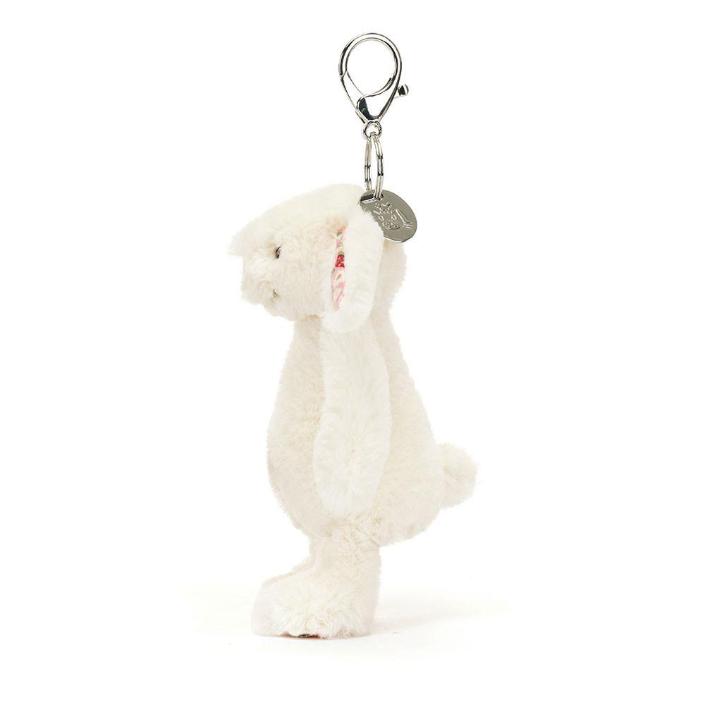 Bag Charm Jellycat Blossom Cream Bunny 'Berry' 17cm x 4cm x 3cm Blancos | México  2190OVTPY