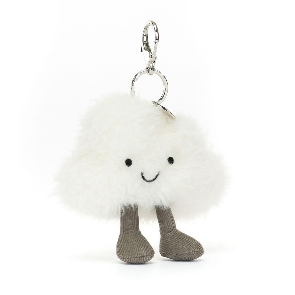 Bag Charm Jellycat Cloud 15cm x 13cm x 5cm Blancos | México  8056ZEGOD