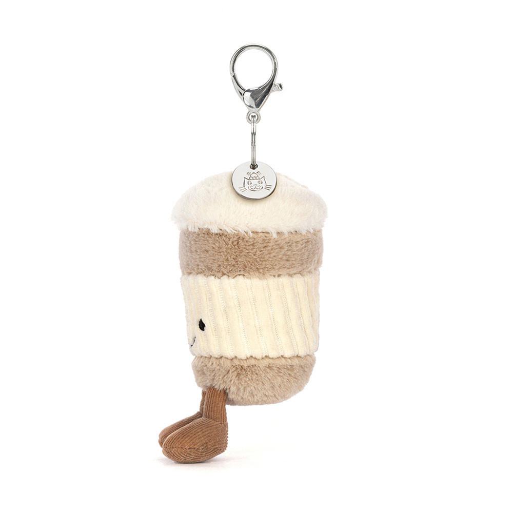 Bag Charm Jellycat Coffee-To-Go 18cm x 5cm x 5cm Beige | México  8612YBRNU