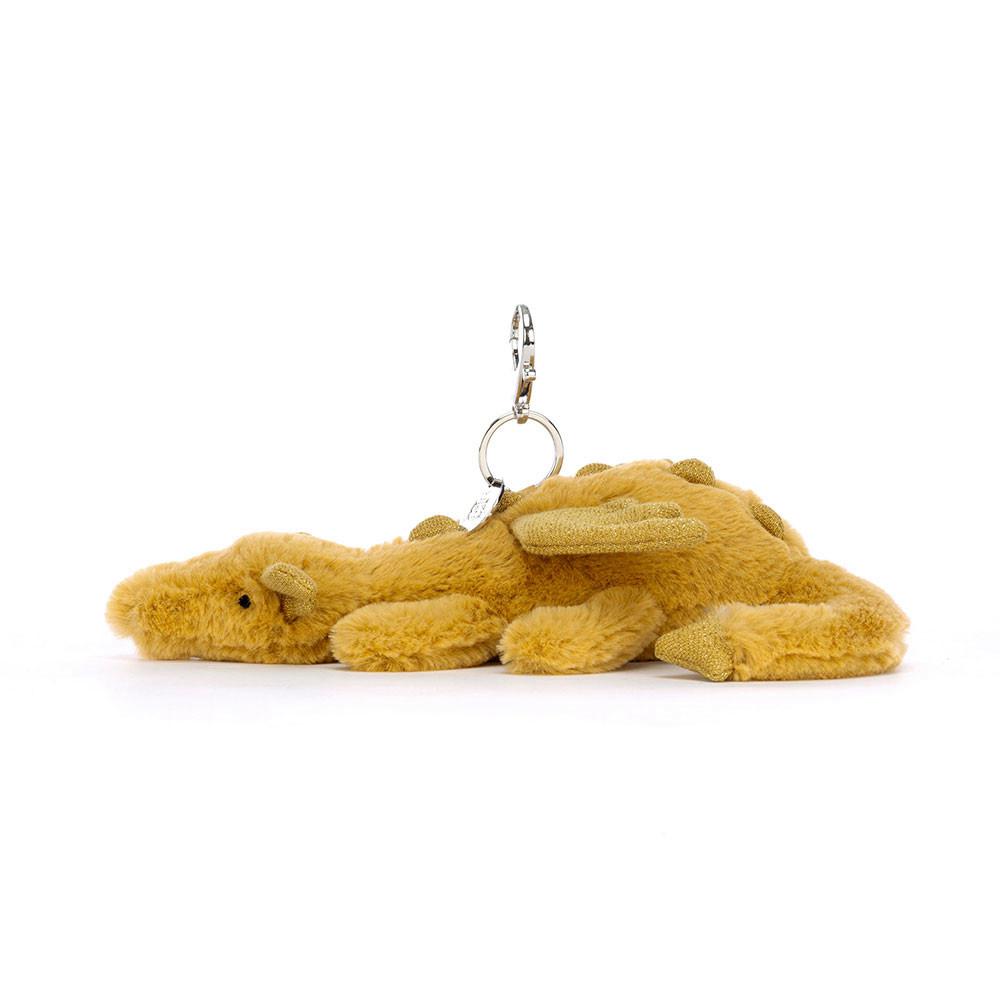 Bag Charm Jellycat Golden Dragon 12cm x 8cm x 22cm Amarillos | México  3127KHOJT