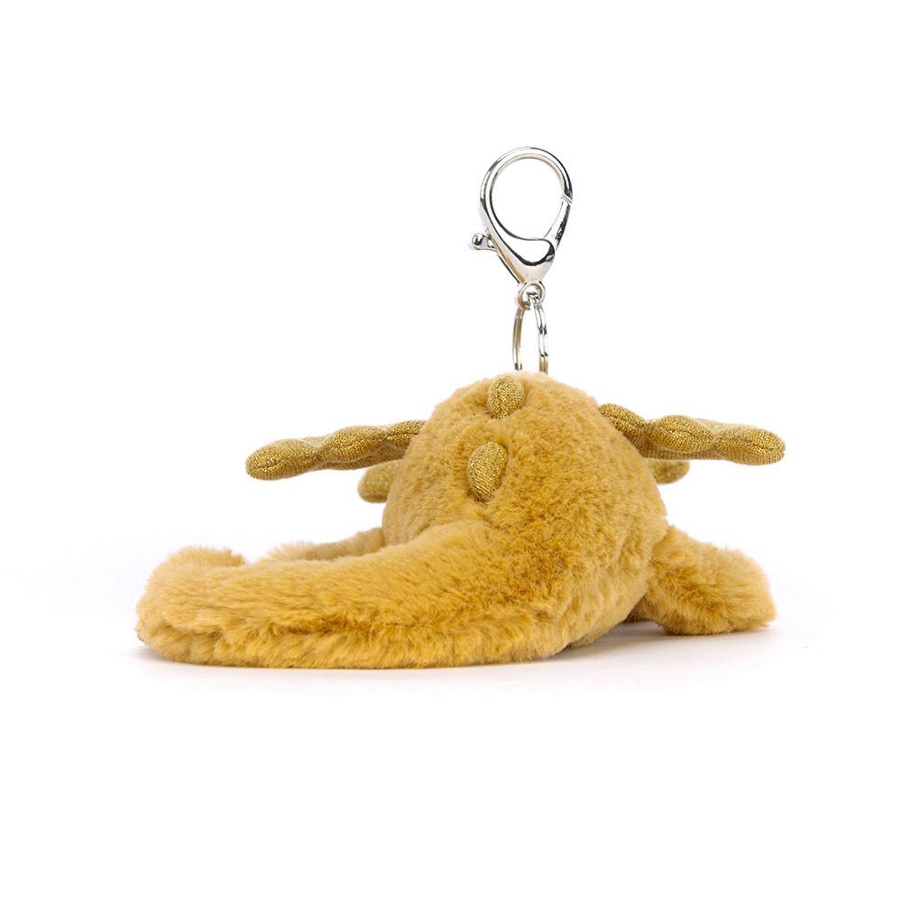 Bag Charm Jellycat Golden Dragon 12cm x 8cm x 22cm Amarillos | México  3127KHOJT