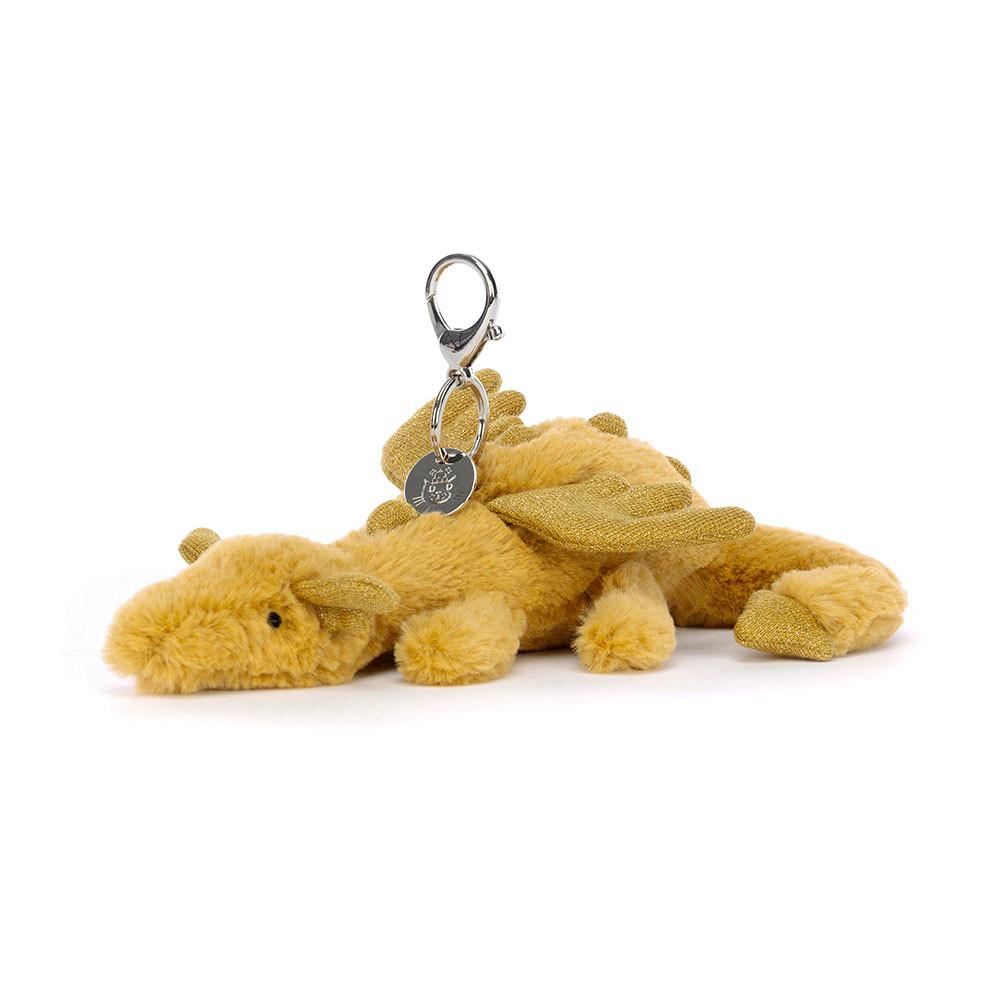 Bag Charm Jellycat Golden Dragon 12cm x 8cm x 22cm Amarillos | México  3127KHOJT