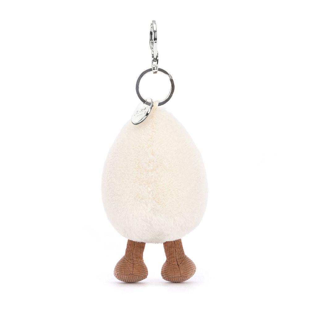 Bag Charm Jellycat Happy Boiled Egg 18cm x 7cm x 3cm Blancos | México  3412KQJVY