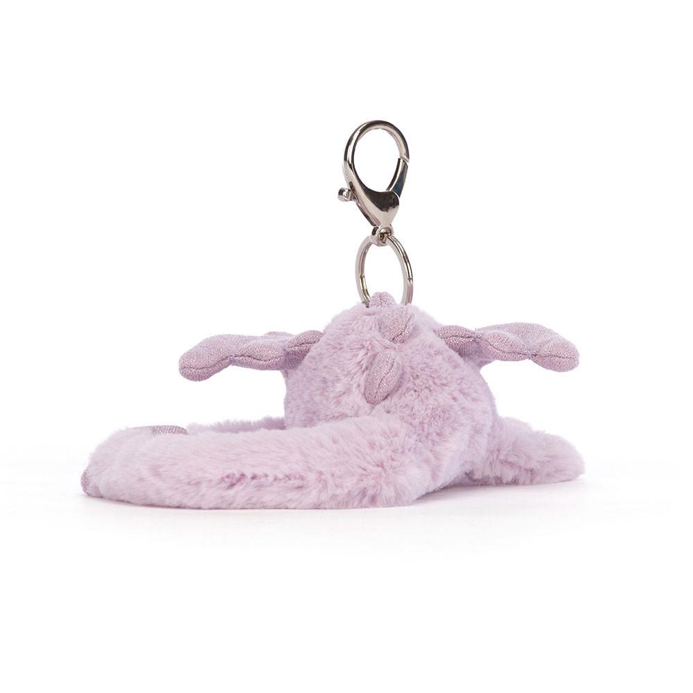 Bag Charm Jellycat Lavender Dragon 12cm x 8cm x 22cm Morados | México  7215TQKLY