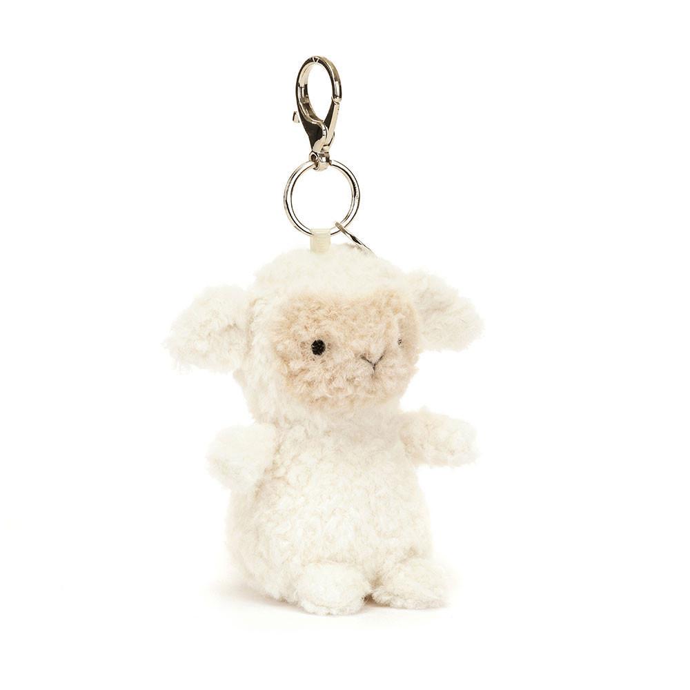 Bag Charm Jellycat Little Lamb 17cm x 6cm x 8cm Blancos | México  1960STUNK