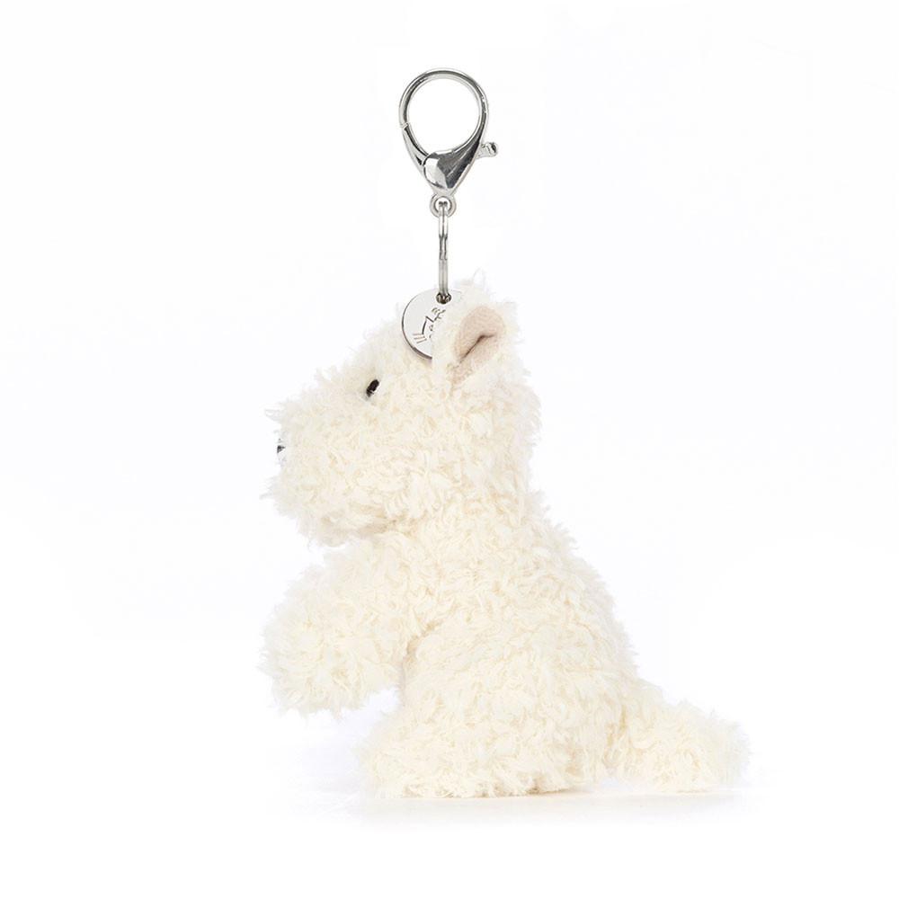 Bag Charm Jellycat Munro Scottie Dog 16cm x 6cm x 5cm Blancos | México  3718IMLHV