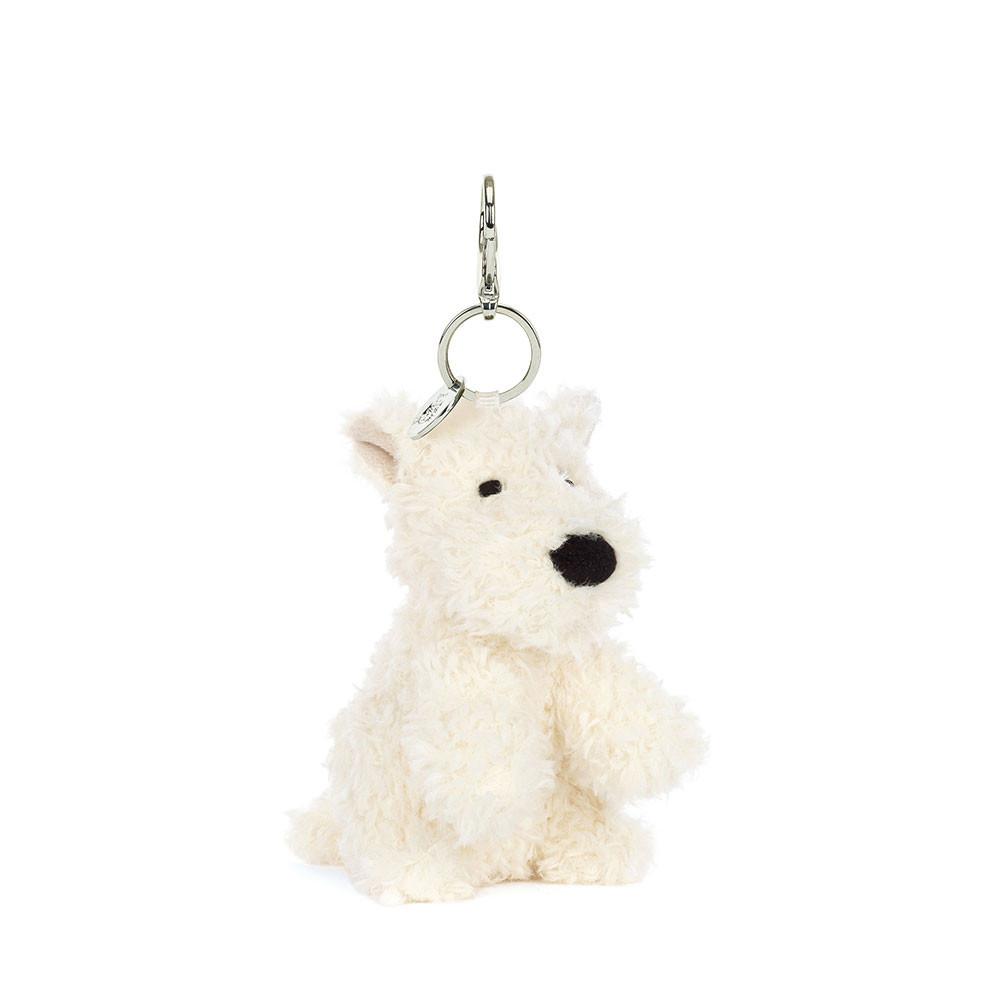 Bag Charm Jellycat Munro Scottie Dog 16cm x 6cm x 5cm Blancos | México  3718IMLHV