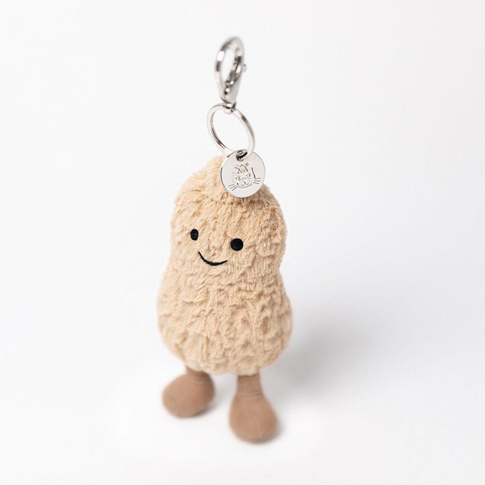 Bag Charm Jellycat Peanut 18cm x 5cm x 5cm Marrom | México  8695MXCNS