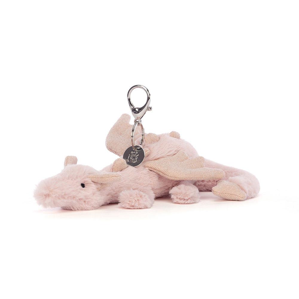 Bag Charm Jellycat Rose Dragon 12cm x 8cm x 22cm Rosas | México  9651WCDPA
