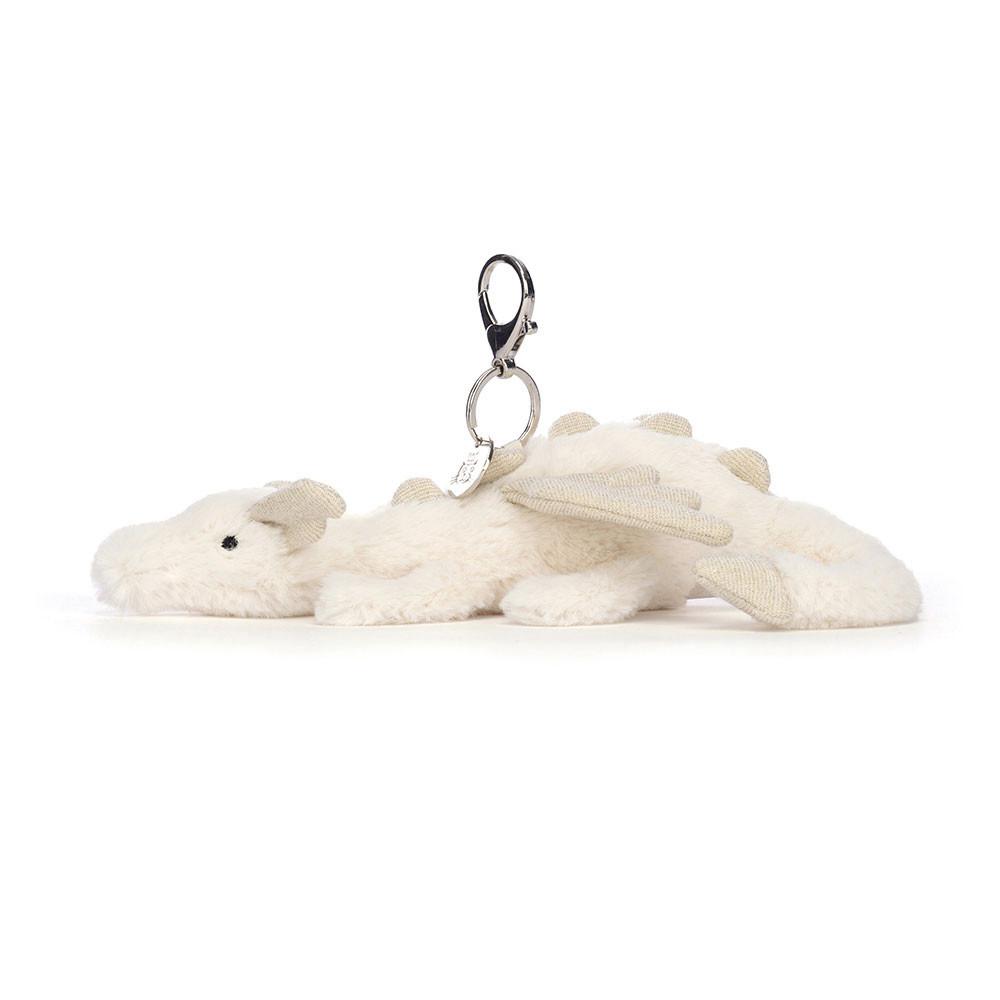 Bag Charm Jellycat Snow Dragon 12cm x 8cm x 22cm Blancos | México  7458ASKQY