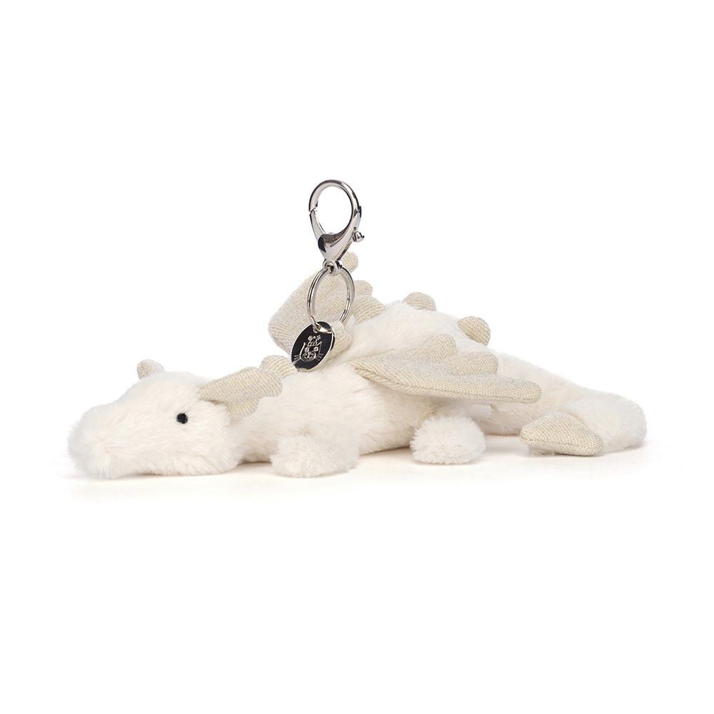 Bag Charm Jellycat Snow Dragon 12cm x 8cm x 22cm Blancos | México  7458ASKQY