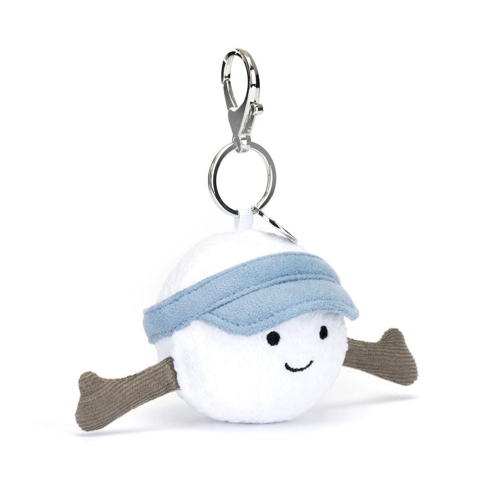 Bag Charm Jellycat Sports Golf 12cm x 6cm x 6cm Blancos | México  4870IJWMK