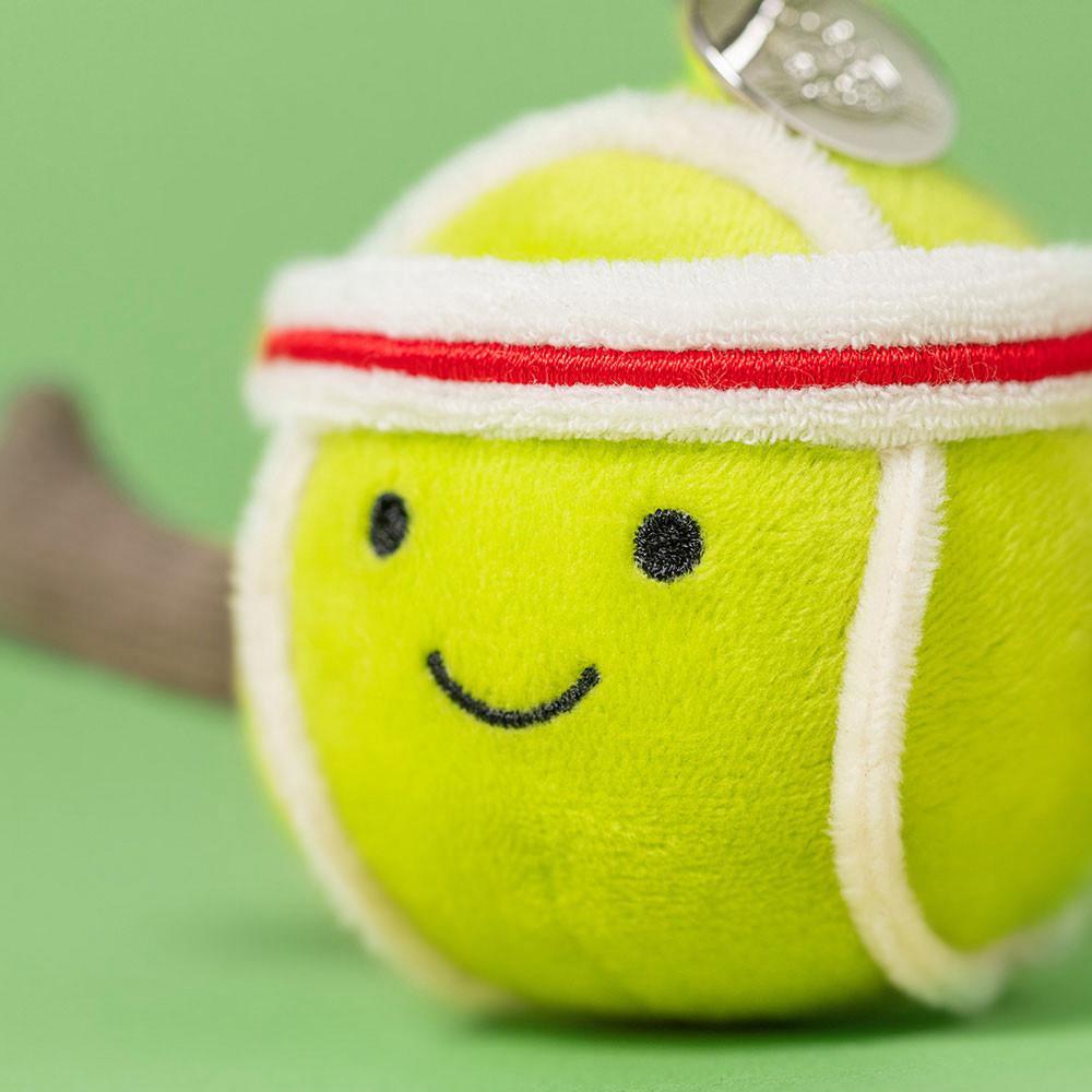 Bag Charm Jellycat Sports Tennis 13cm x 6cm x 6cm Verdes | México  8453HELTK