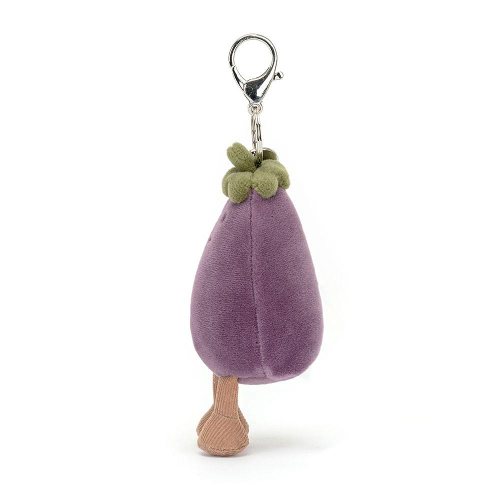 Bag Charm Jellycat Vivacious Vegetable Aubergine 17cm x 5cm x 5cm Morados | México  4603YDAXE