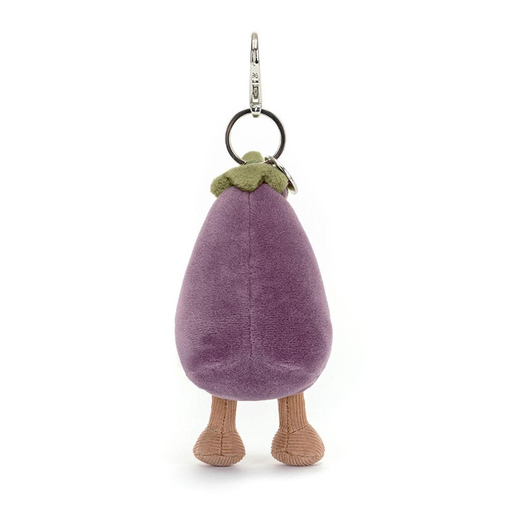 Bag Charm Jellycat Vivacious Vegetable Aubergine 17cm x 5cm x 5cm Morados | México  4603YDAXE