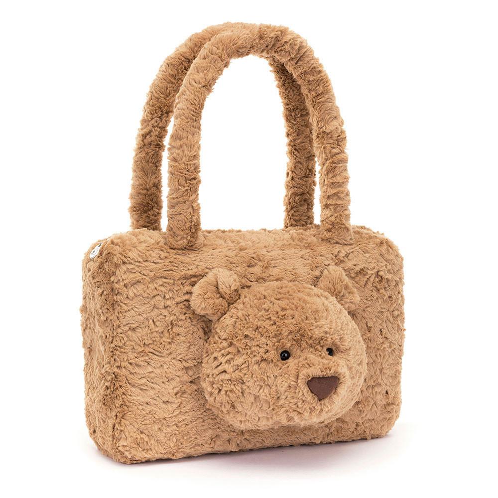 Bolsa Jellycat Bartholomew Bear Tote 24cm x 36cm x 8cm Marrom | México  8321RZBDC