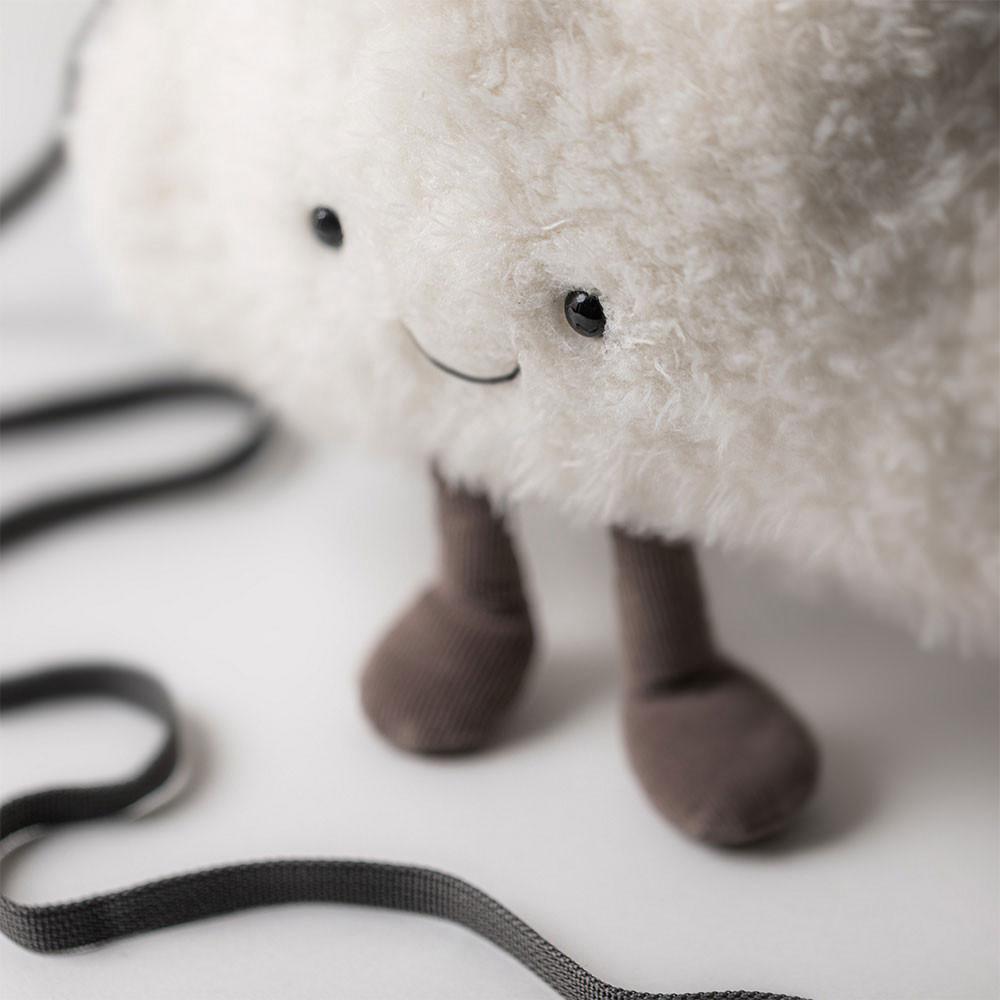 Bolsa Jellycat Cloud 20cm x 23cm x 5cm Blancos | México  1968PAKHJ