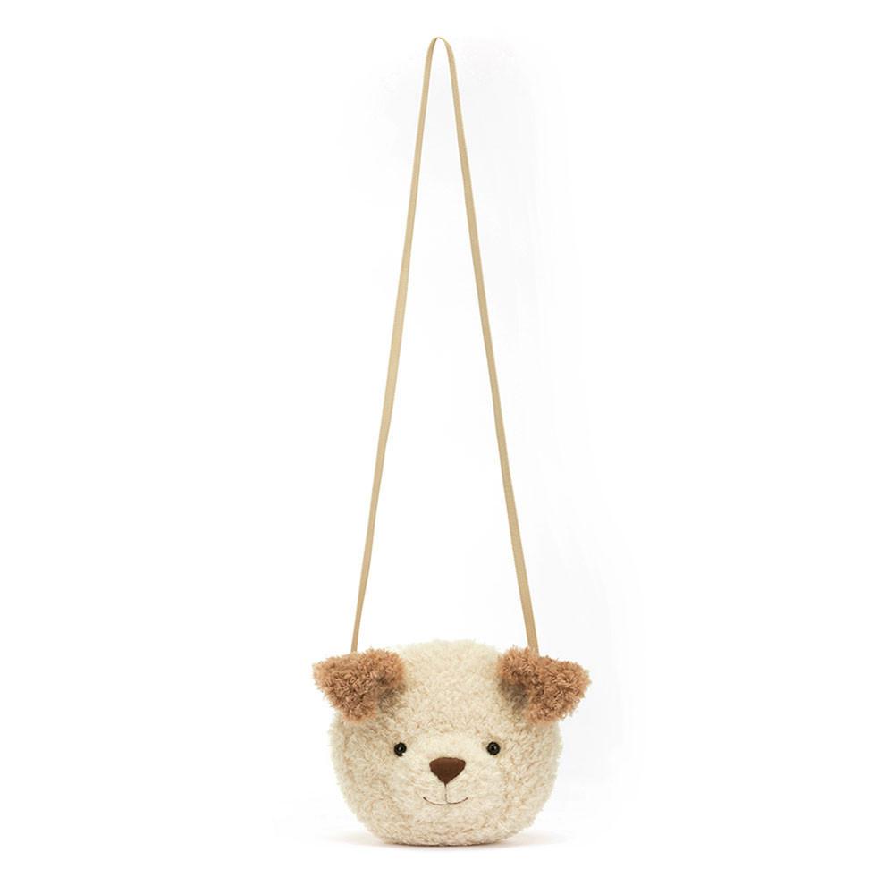 Bolsa Jellycat Little Pup 19cm x 19cm x 5cm Marrom | México  2849SAYDW