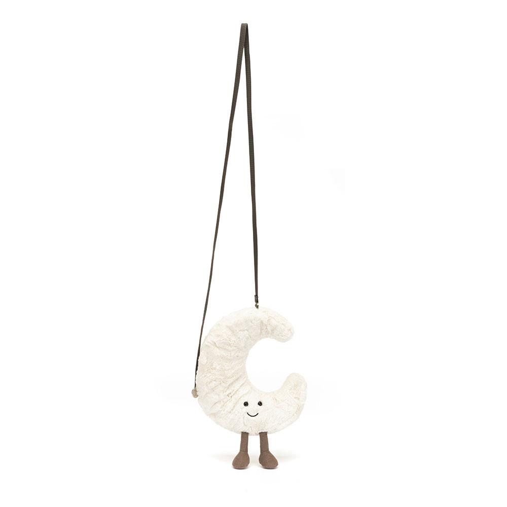 Bolsa Jellycat Moon 25cm x 19cm x 6cm Creme | México  0736JUCKE