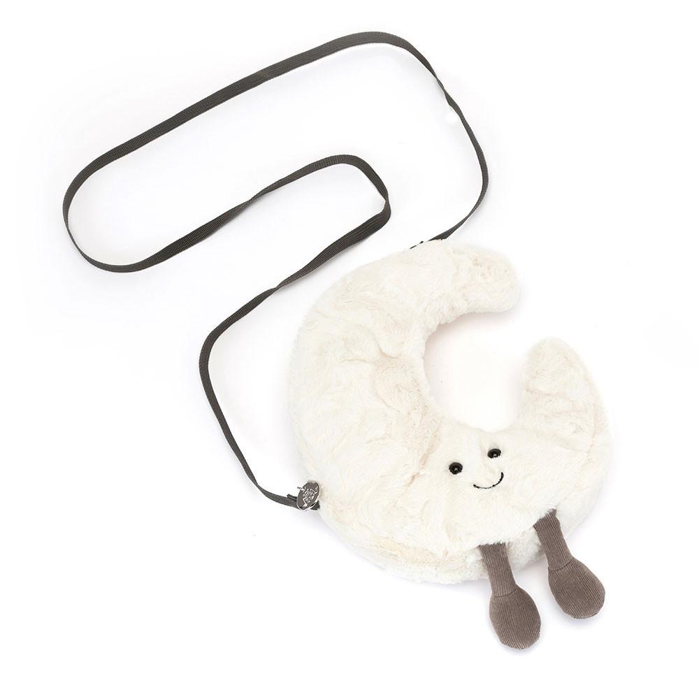 Bolsa Jellycat Moon 25cm x 19cm x 6cm Creme | México  0736JUCKE