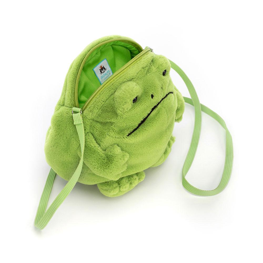 Bolsa Jellycat Ricky Rain Frog 17cm x 17cm x 5cm Verdes | México  5930ENWHK