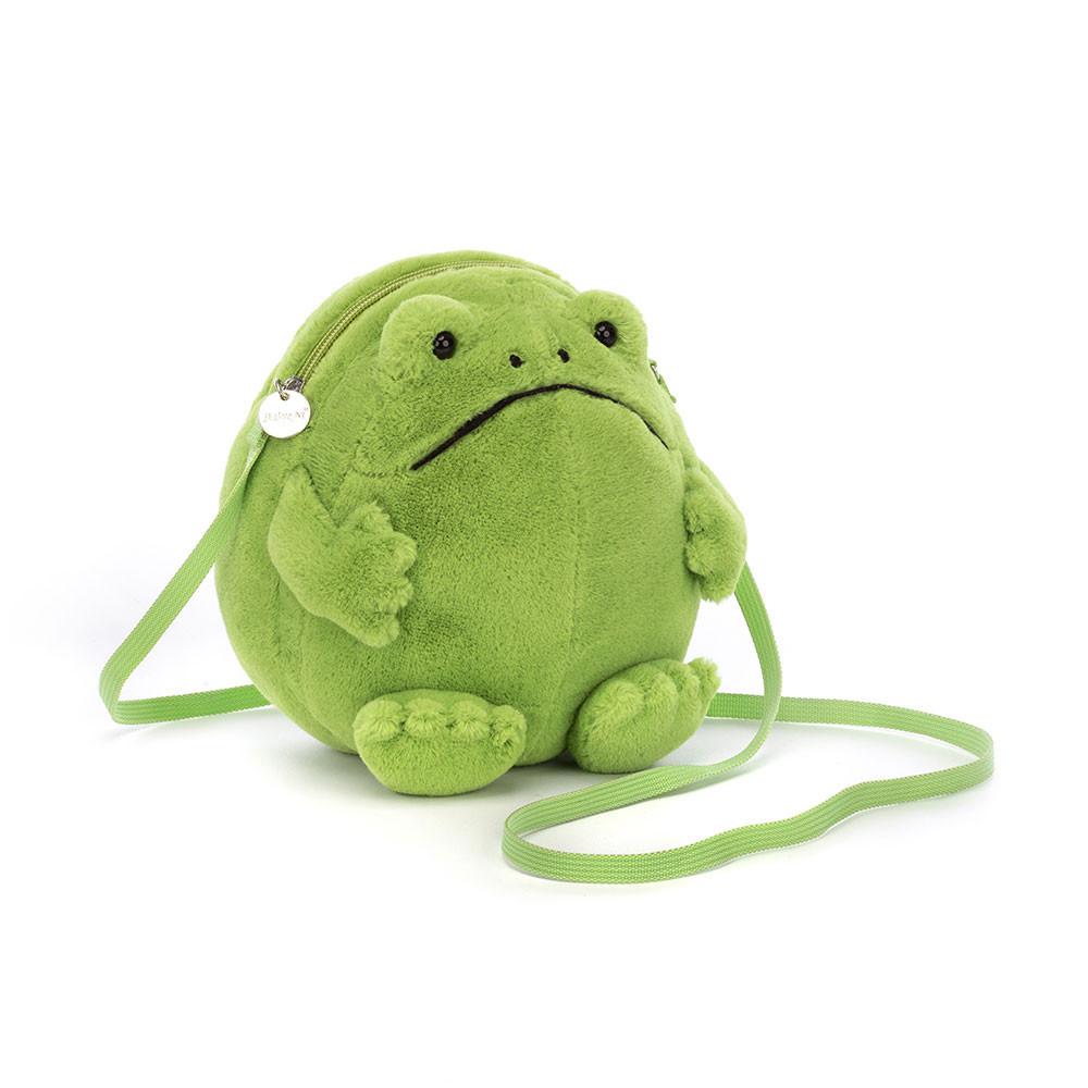 Bolsa Jellycat Ricky Rain Frog 17cm x 17cm x 5cm Verdes | México  5930ENWHK