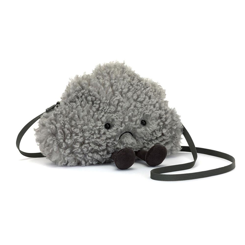 Bolsa Jellycat Storm Cloud 20cm x 24cm x 5cm Grises | México  0861SMDCO