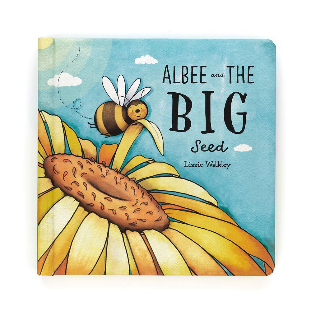 Discover Jellycat Albee And The Big Seed Book and Bashful Bee Medium Negros | México  2578KWCTH