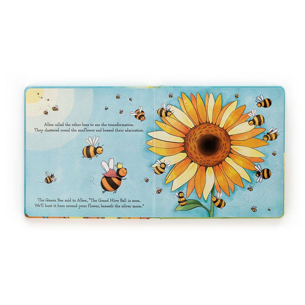 Discover Jellycat Albee And The Big Seed Book and Bashful Bee Medium Negros | México  2578KWCTH