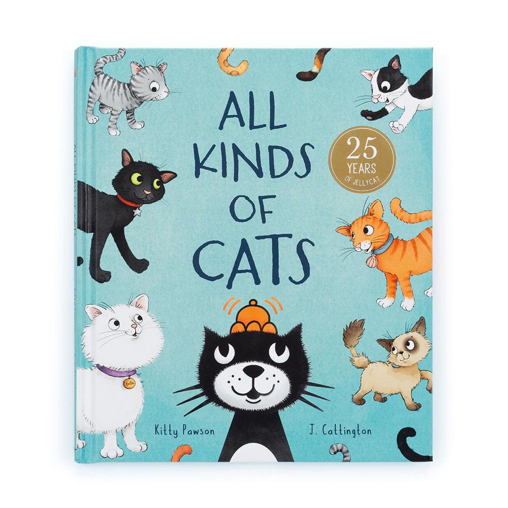 Discover Jellycat All Kinds of Cats Book and Jellycat Jack Medium Negros | México  7034MPLRQ