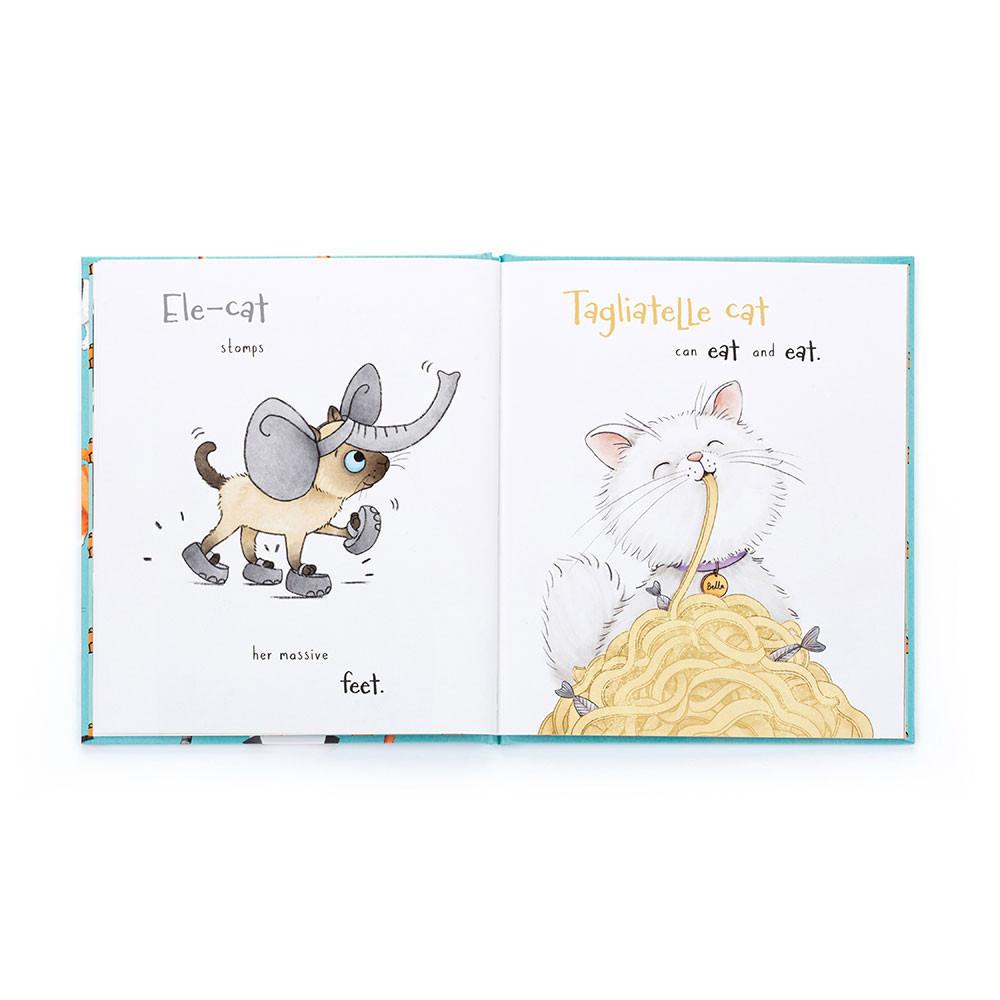 Discover Jellycat All Kinds of Cats Book and Jellycat Jack Medium Negros | México  7034MPLRQ