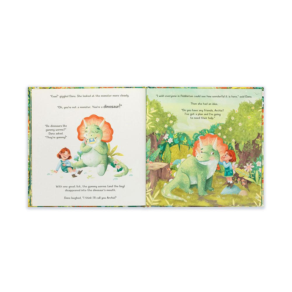 Discover Jellycat Archie, My Dinosaur Friend Book and Archie Dinosaur Verdes | México  4037ESOAF