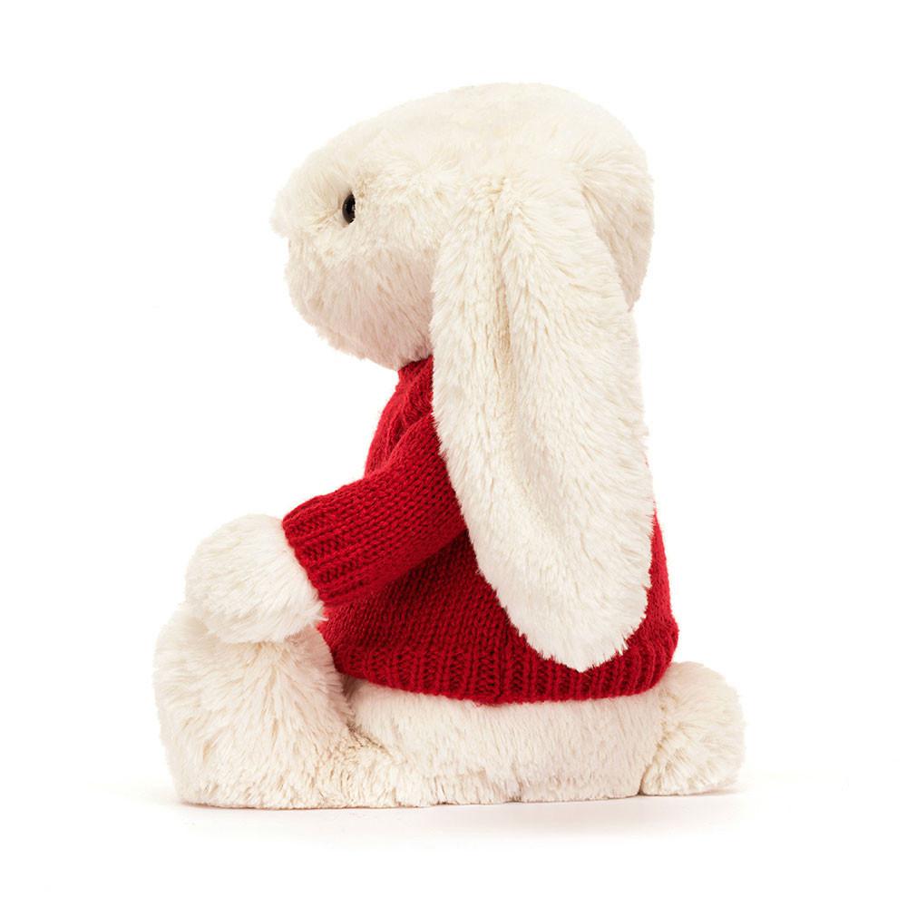 Discover Jellycat Bashful Cream Bunny with Personalised Jumper 31cm x 12cm x 9cm Blancos | México  2309VLGRD