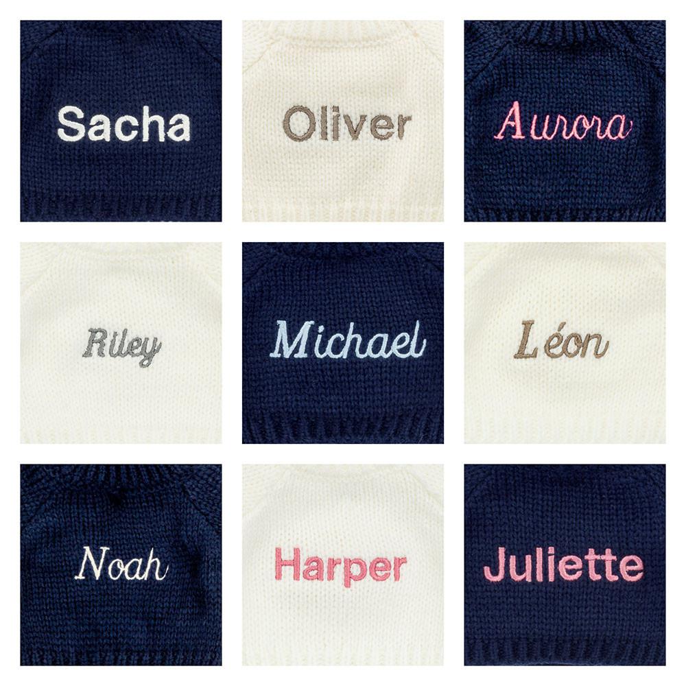Discover Jellycat Bashful Luxe Bunny Nimbus with Personalised Navy Jumper 31cm x 12cm x 9cm Blancos | México  8937MDZKG