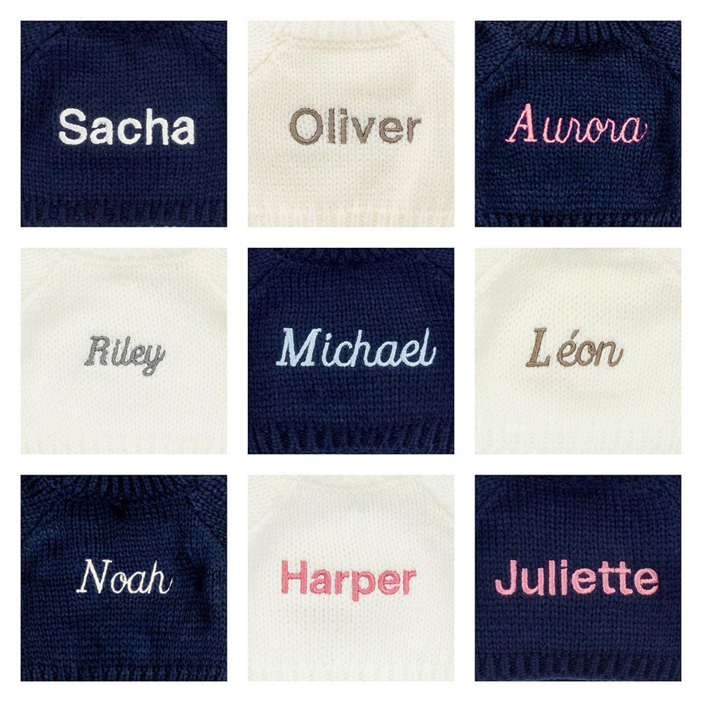 Discover Jellycat Bashful Moss Bunny with Personalised Navy Jumper 31cm x 12cm x 9cm Verdes | México  6473HQOMR