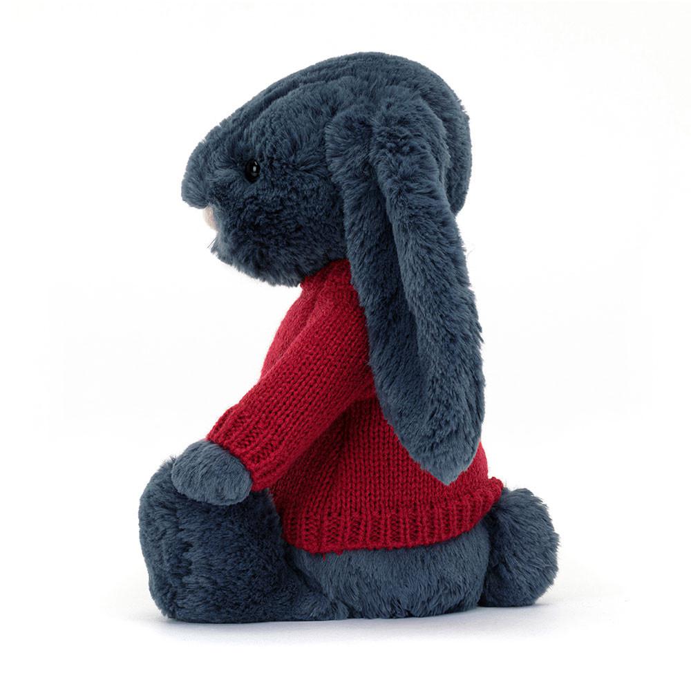 Discover Jellycat Bashful Navy Bunny with Personalised Jumper 31cm x 12cm x 9cm Azules | México  4376XOFYU