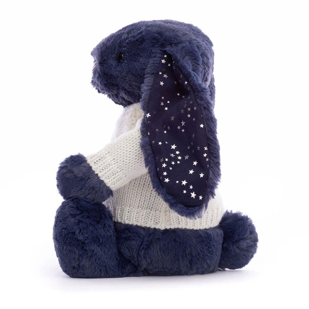 Discover Jellycat Bashful Stardust Bunny with Personalised Cream Jumper 31cm x 12cm x 9cm Azules | México  9680UTAME