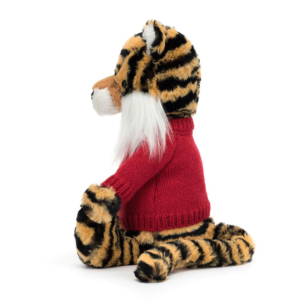 Discover Jellycat Bashful Tiger with Personalised Jumper 31cm x 12cm x 9cm Amarillos | México  1765YKQRC
