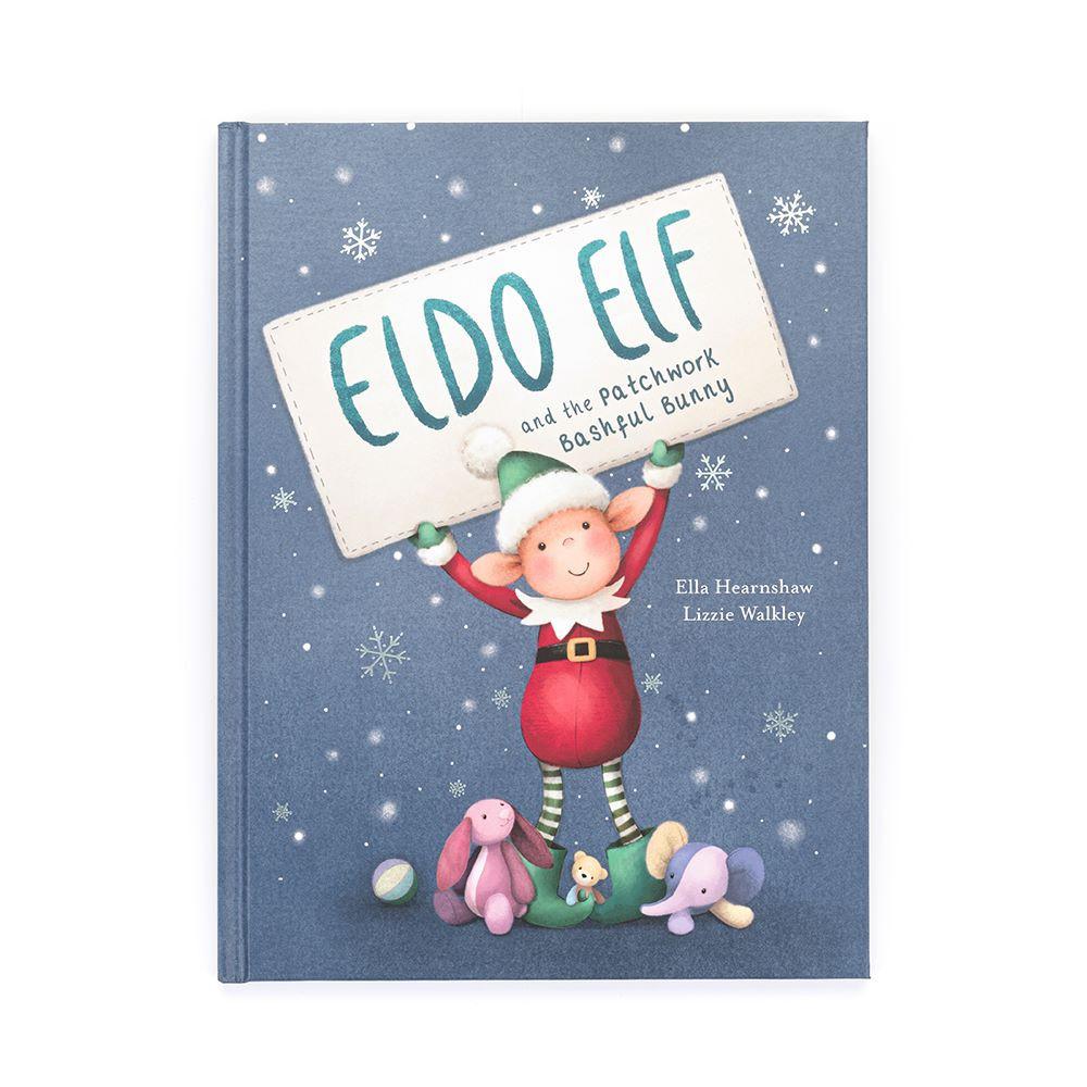 Discover Jellycat Eldo Elf and the Patchwork Bashful Bunny Book and Eldo Elf Rojos | México  8574WMHUP