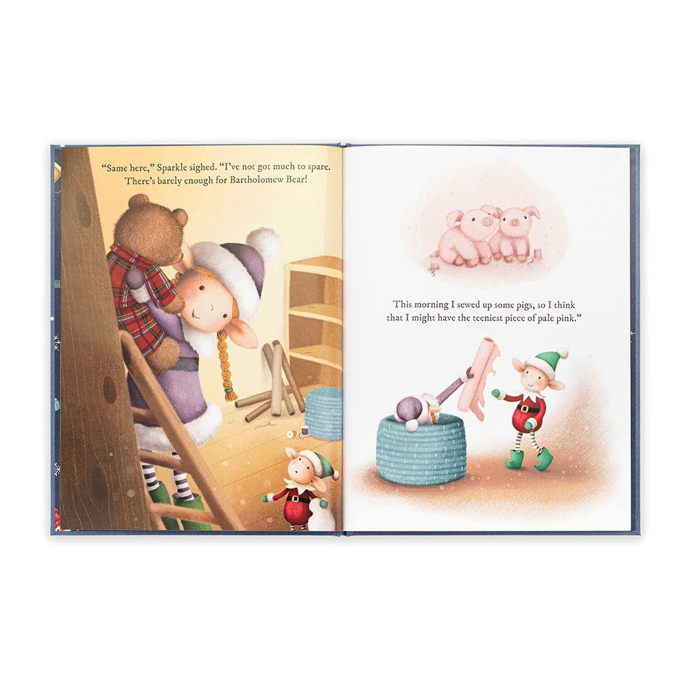 Discover Jellycat Eldo Elf and the Patchwork Bashful Bunny Book and Eldo Elf Rojos | México  8574WMHUP