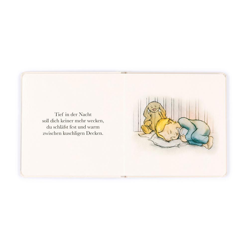 Discover Jellycat Haschen Schnuck Bleibt Wach Buch & Bashful Cottontail Bunny Medium Marrom | México  9406FECZS