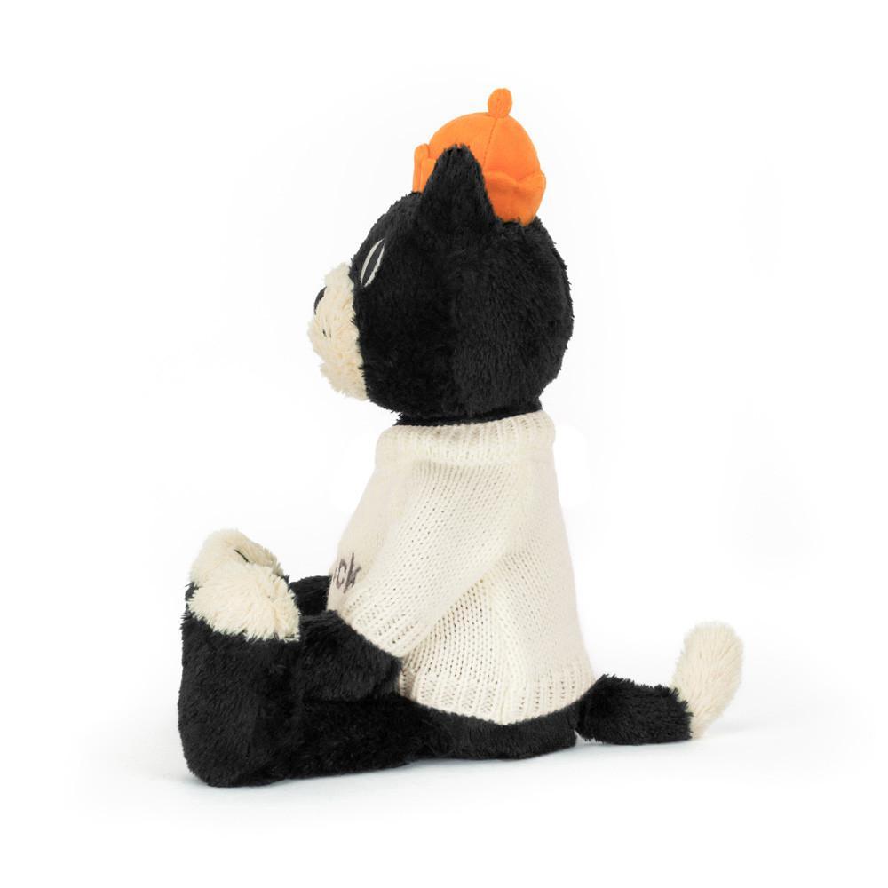 Discover Jellycat Jellycat Jack with Personalised Cream Jumper 32cm x 11cm x 9cm Negros | México  3215JKWDV
