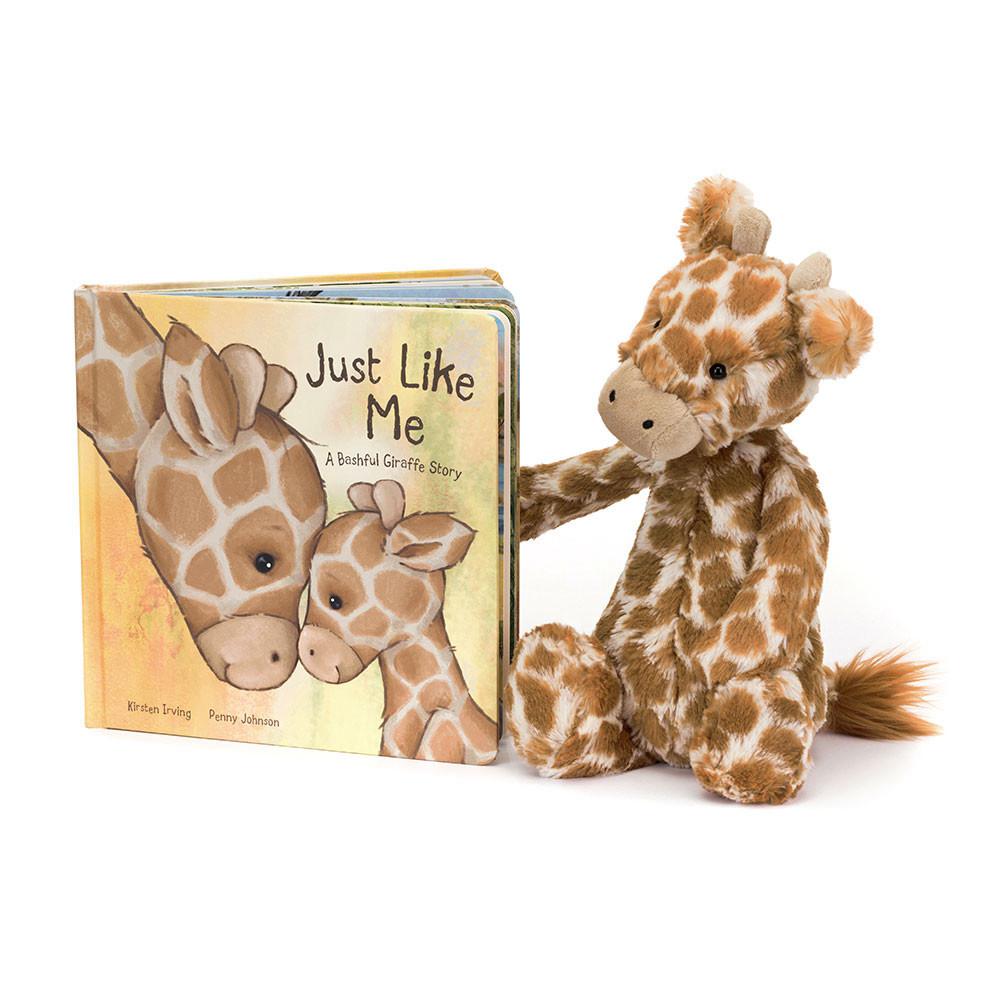 Discover Jellycat Just Like Me Book and Bashful Giraffe Medium Amarillos | México  3250ARJUY