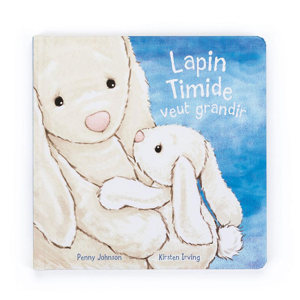 Discover Jellycat Lapin Timide Veut Grandir Livre and Bashful Cream Bunny Medium Blancos | México  1324LUPOG